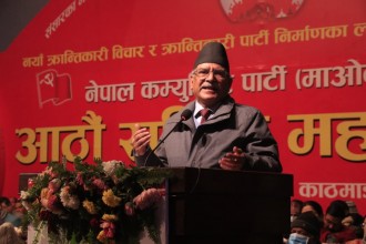 सबैको सुझाव समेटेर प्रतिवेदनलाई अन्तिम रूप दिने प्रचण्डको प्रतिबद्धता